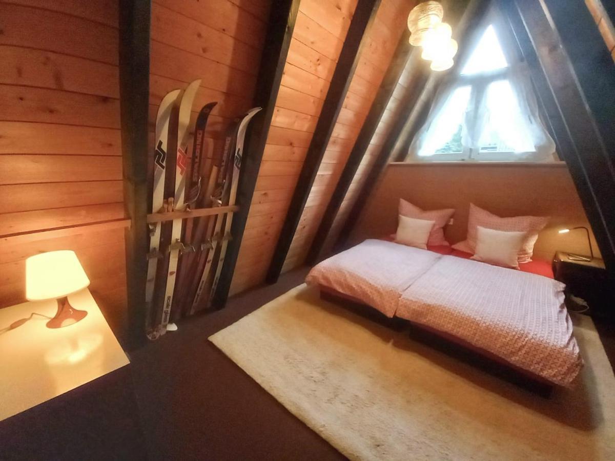 Gemuetliches Ferienhaus Mit Sonniger Terrasse Frankenwald Naehe Badesee Smart-Tv Lichtenberg  Exterior foto